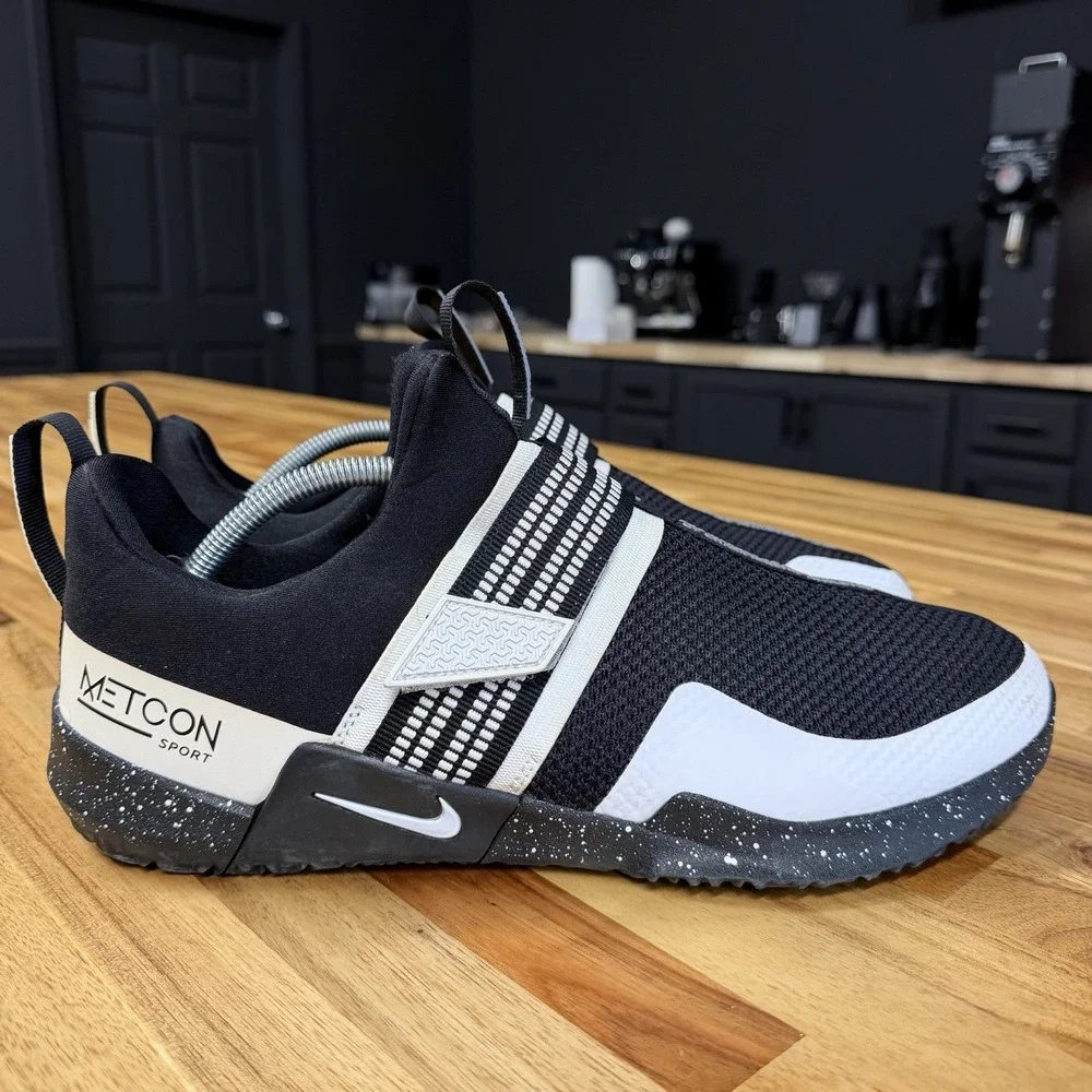 Men's Size 13 Nike Metcon Sports Training Shoe Black/White